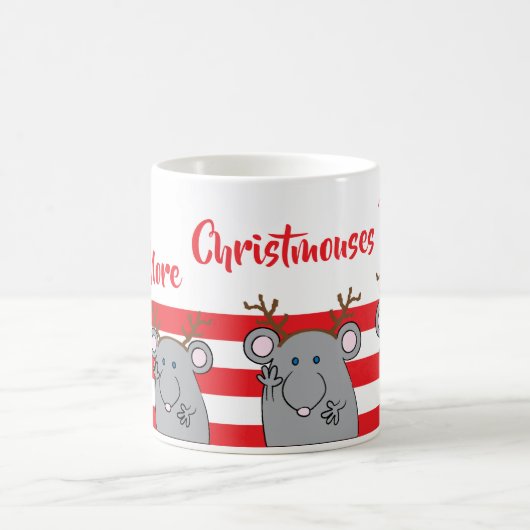 Mug de Noël "Joyeux plus de Noël à venir" (Centre)