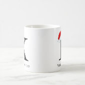 Mug de Noël "K" initial (Centre)