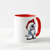 Mug de Noël KiniArt OES (Devant droit)