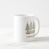 Mug de Noël Lectures de Saison (Devant droit)