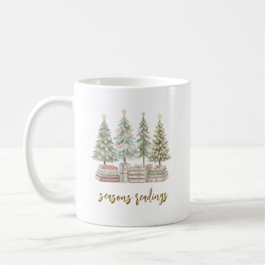 Mug de Noël Lectures de Saison (Gauche)