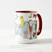 Mug De Noël Magique Pour La Meilleure Fille Du Mon (Devant droit)