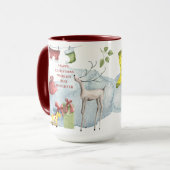 Mug De Noël Magique Pour La Meilleure Fille Du Mon (Devant gauche)