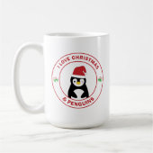 Mug de Noël Manchot Mignon Cadeau (Gauche)