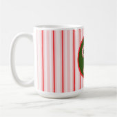 Mug de Noël/menthe poivrée (Gauche)