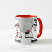 Mug de Noël mignon (Devant droit)