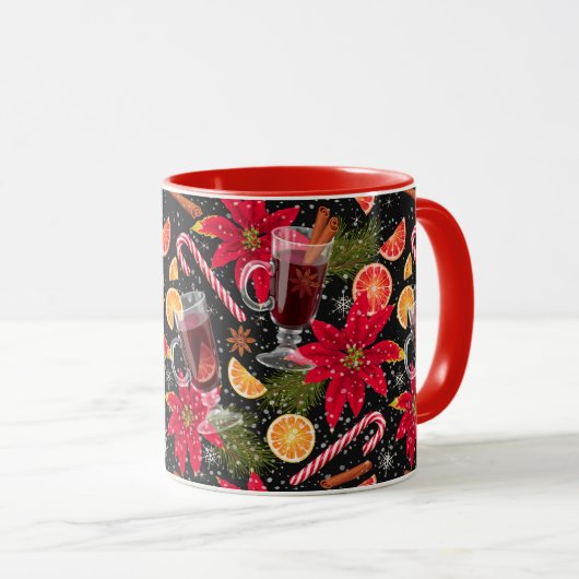 Mug de Noël mignon (Devant droit)
