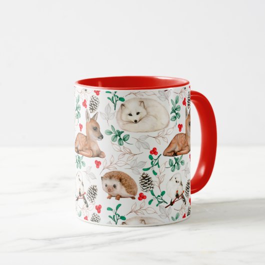 Mug de Noël mignon (Devant droit)