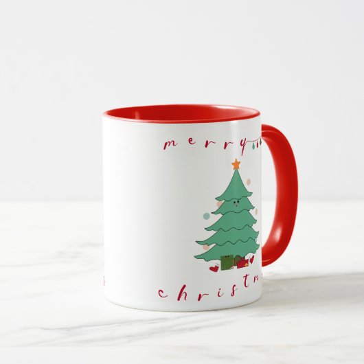 Mug de Noël mignon (Devant droit)