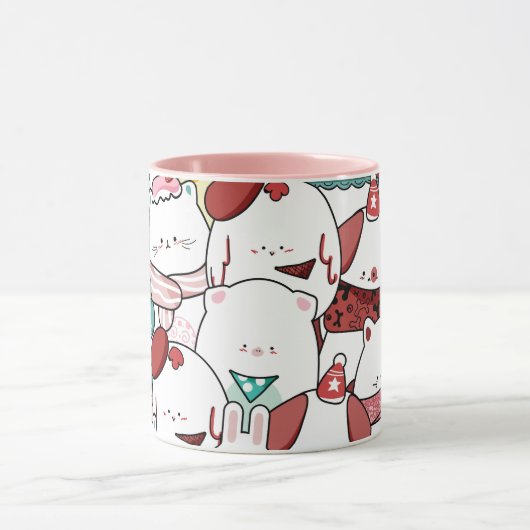 Mug de Noël mignon (Centre)