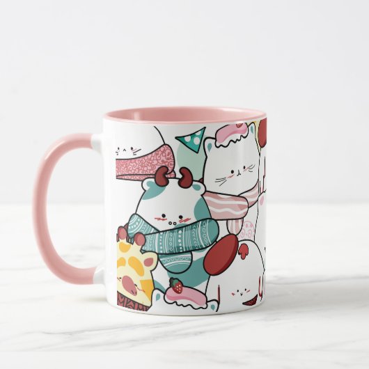 Mug de Noël mignon (Gauche)
