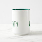 Mug de Noël mignon méchant et gentil (Centre)
