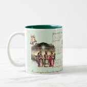 Mug de Noël Nativité Trois Rois 330 ml (Gauche)