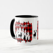 Mug de Noël nocturne (Devant gauche)