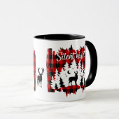 Mug de Noël nocturne (Devant droit)