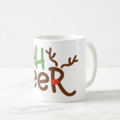 Mug de Noël : Oh Deer (Devant droit)