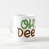 Mug de Noël : Oh Deer (Devant gauche)