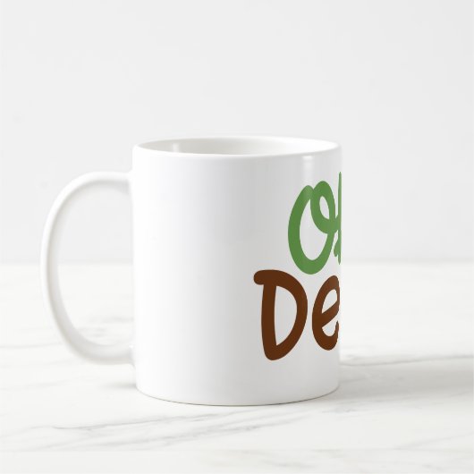 Mug de Noël : Oh Deer (Gauche)