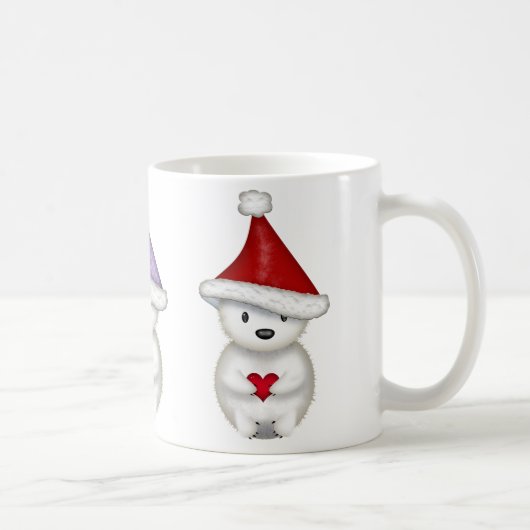 Mug de Noël Oursons Polaires Mignons (Droite)