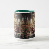 Mug de Noël Paix sur Terre AI Utilisé (Centre)