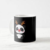 Mug de Noël Panda Renne (Devant gauche)