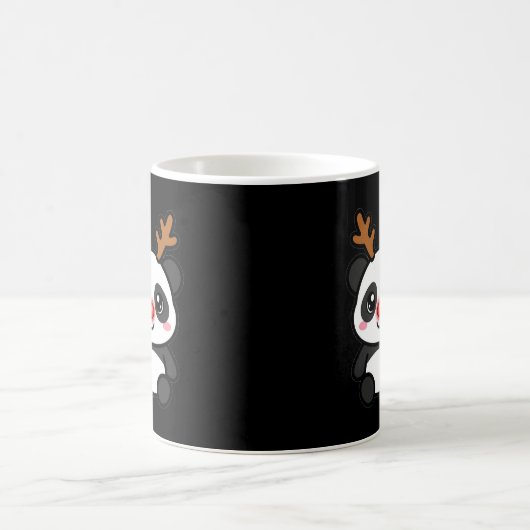 Mug de Noël Panda Renne (Centre)