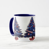 Mug de Noël patriotique (Devant gauche)
