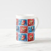 Mug de Noël, Père Noël, Elfe (Devant droit)