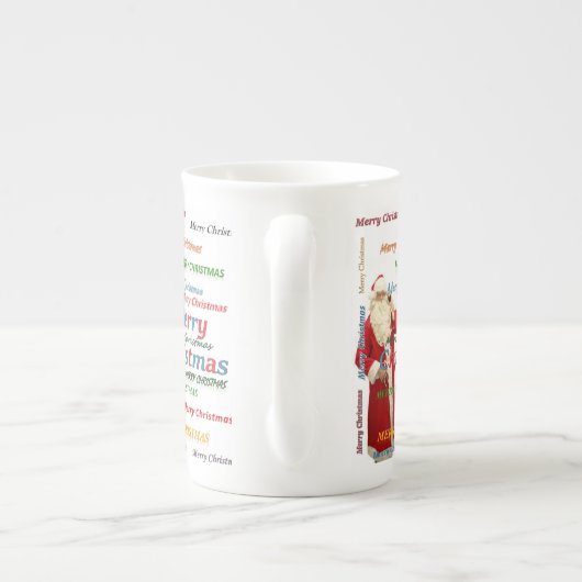 Mug de Noël, Père Noël, Joyeux Noël (Dos)