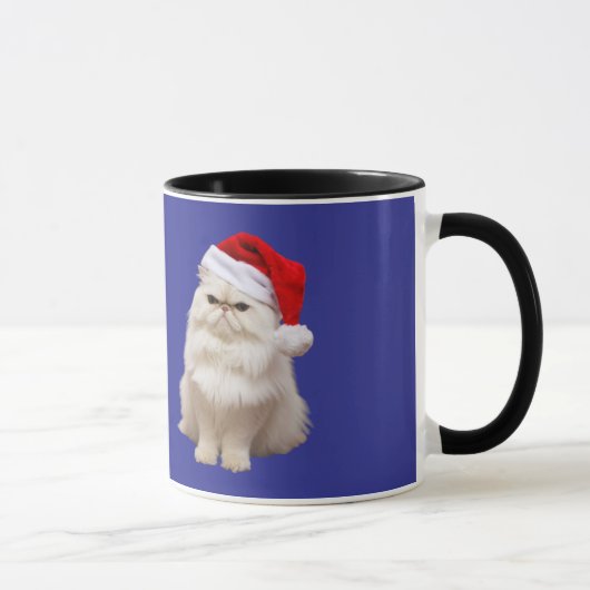 Mug de Noël Persian Blanc (Droite)