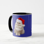 Mug de Noël Persian Blanc (Devant gauche)