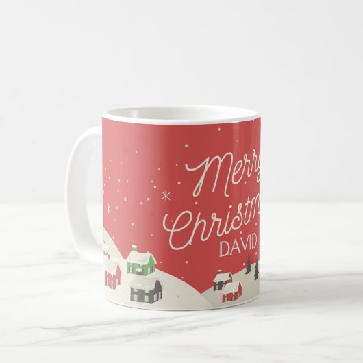 Mug de Noël personnalisable (Devant gauche)