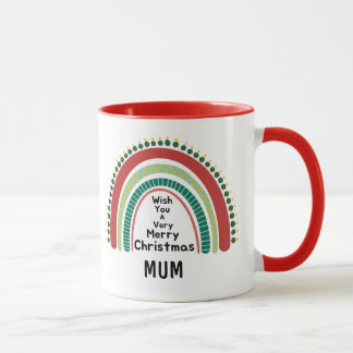 Mug de Noël personnalisé