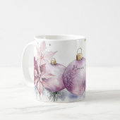 Mug de Noël personnalisé avec nom (Devant gauche)
