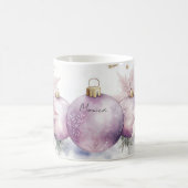 Mug de Noël personnalisé avec nom (Centre)