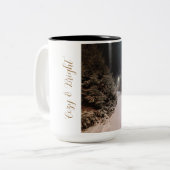 Mug de Noël personnalisé avec nom (Devant gauche)