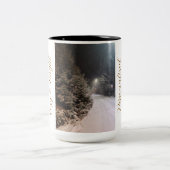 Mug de Noël personnalisé avec nom (Centre)