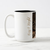 Mug de Noël personnalisé avec nom (Gauche)