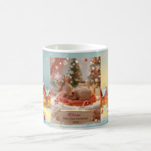 Mug de Noël personnalisé avec voeux chaleureux