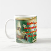 Mug de Noël personnalisé de votre famille (Gauche)
