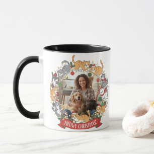 Mug de Noël personnalisé pour animaux de compagnie