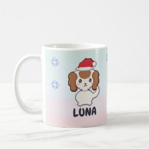 Mug de Noël personnalisé pour Shih Tzu