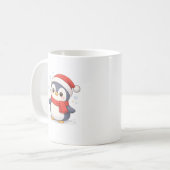 Mug de Noël pingouin mignon – Kawaii (Devant gauche)