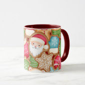 Mug de Noël pour biscuits au gingembre (Devant droit)