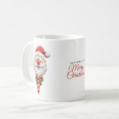 Mug de Noël pour biscuits de Santa (Devant gauche)