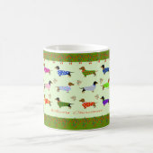 Mug de Noël pour Dachshunds (Centre)