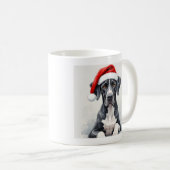 Mug de Noël pour Danois (Devant droit)