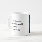 Mug de Noël - Psaume 96:11 - Scène de Manger (Devant gauche)