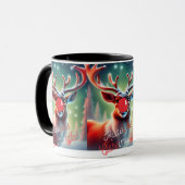 Mug de Noël - Reeindeer Rudolph (Devant gauche)
