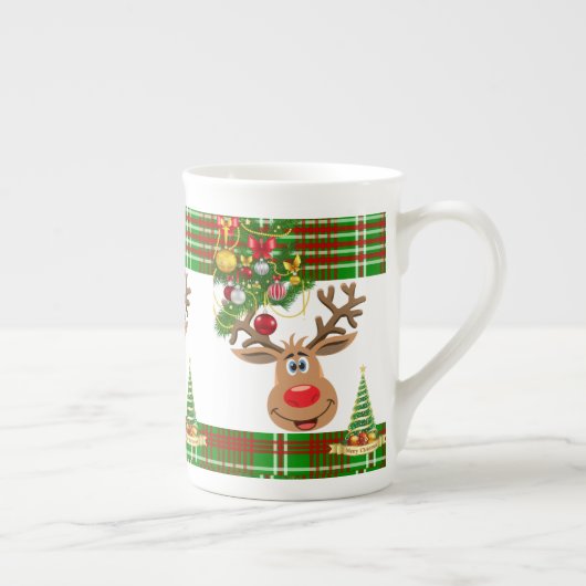 Mug de Noël, Reindee, Joyeux Noël (Droite)
